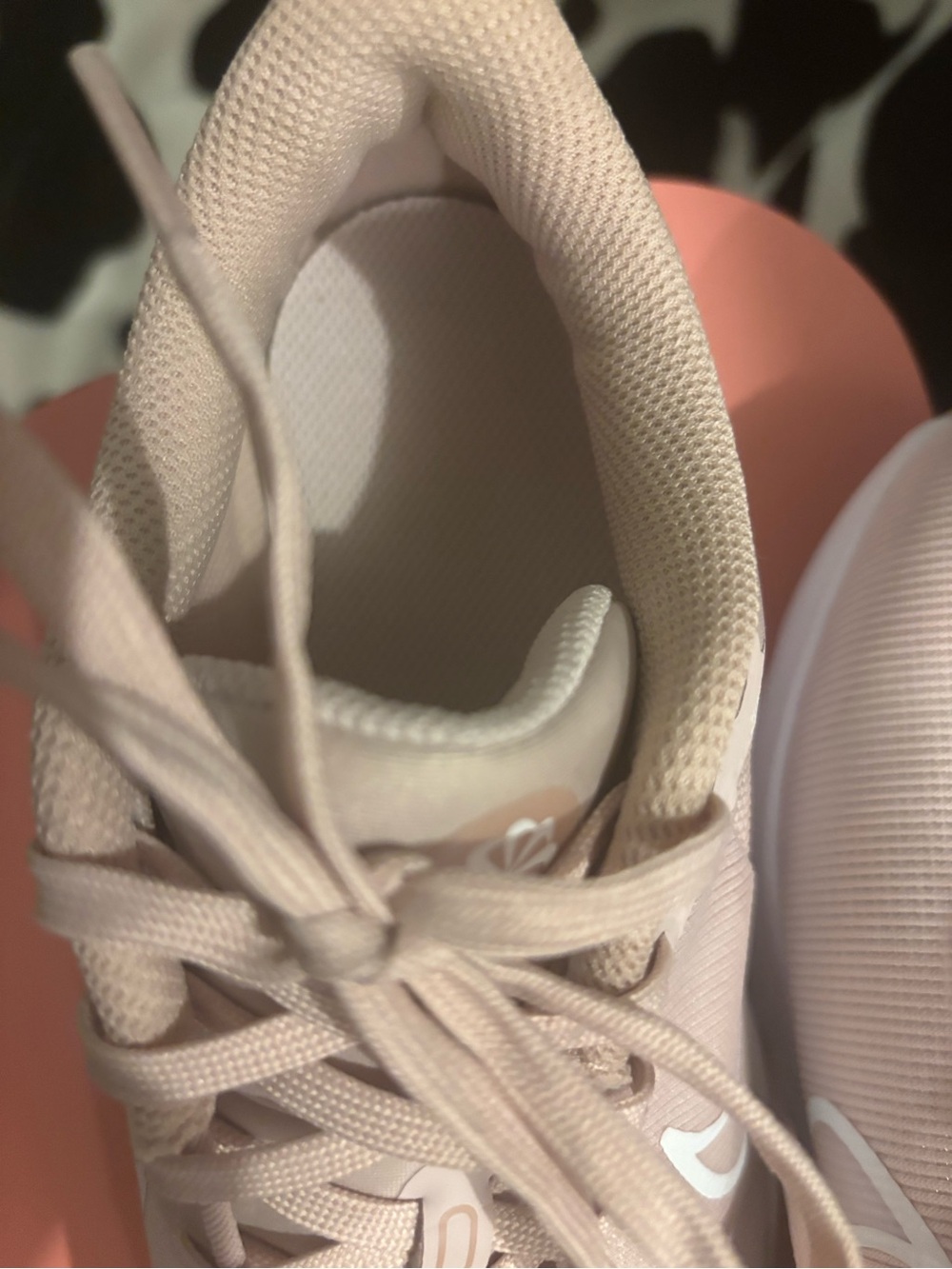 Nike Women’s Blush Pink Low-Top Lace-Up Sneakers - Picture 16 of 16